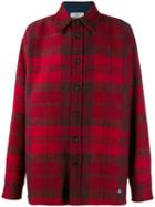 Vivienne Westwood Plaid Shirt Jacket - Red