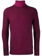 Avant Toi Roll-neck Sweater - Purple