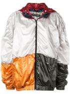 Y/project Colour Block Bomber Jacket - Orange