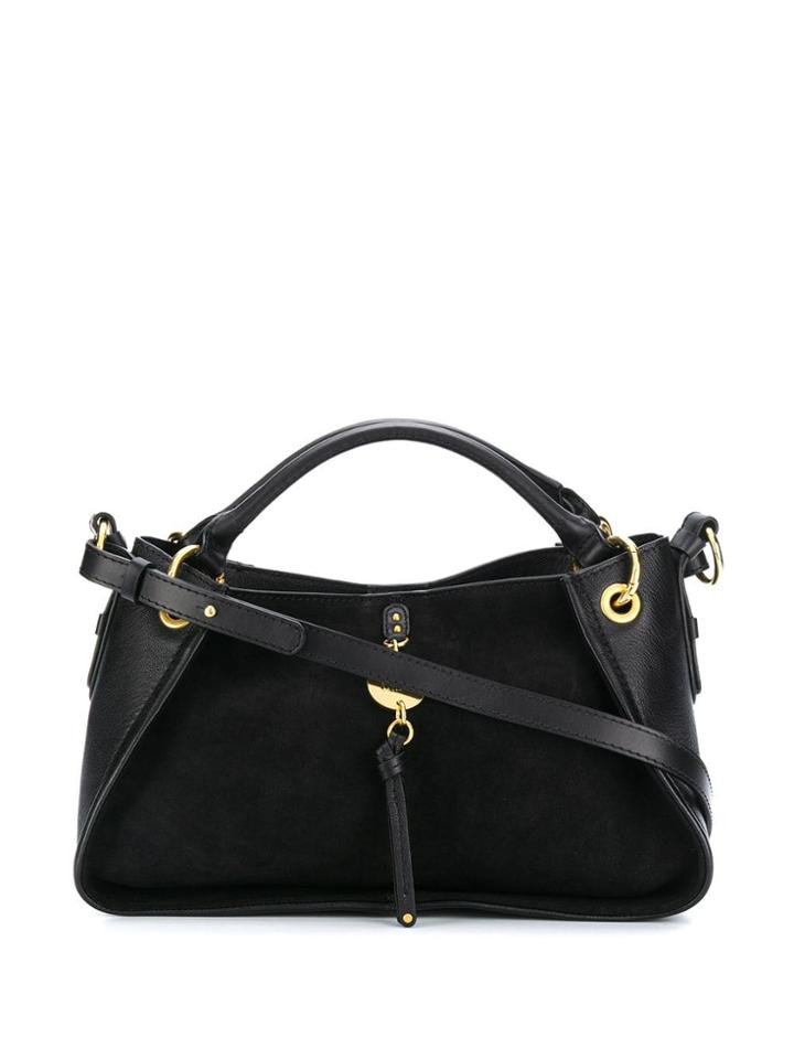 See By Chloé Logo Charm Tote - Black