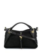 See By Chloé Logo Charm Tote - Black