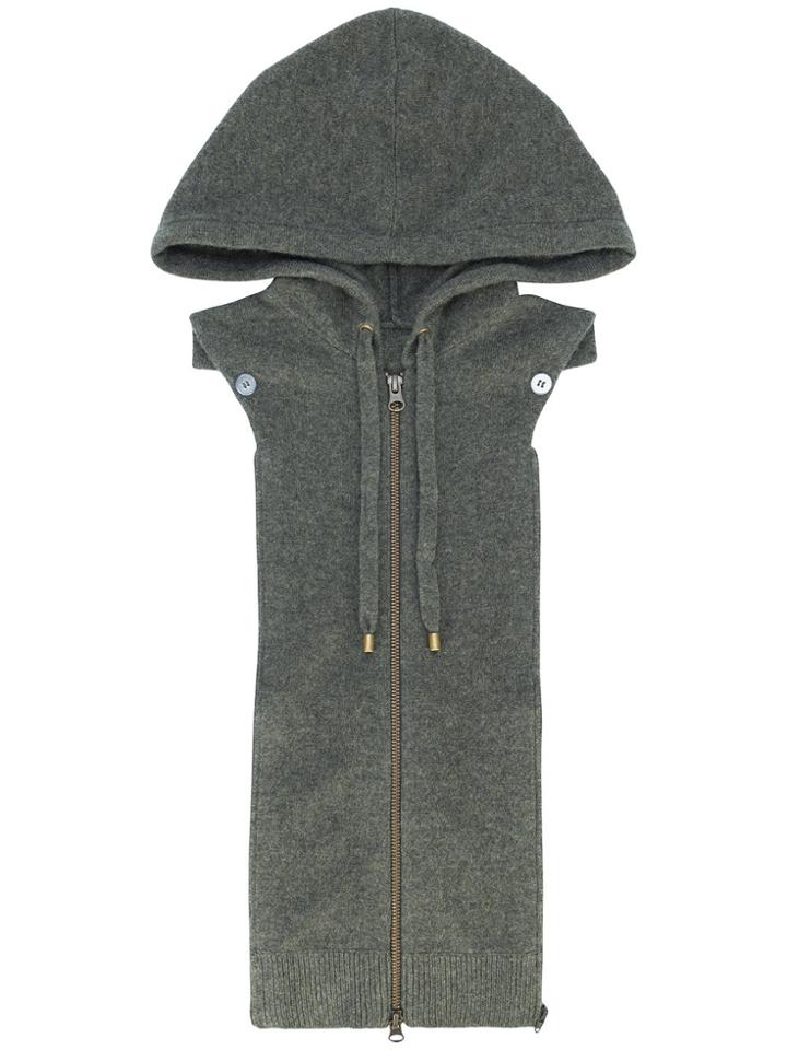 Veronica Beard Zipped Hood - Green