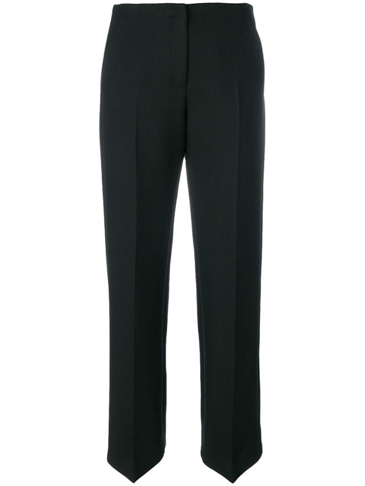 Mm6 Maison Margiela Whipcord Trousers - Black