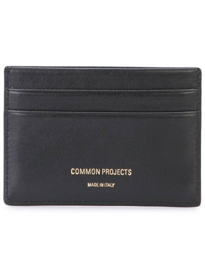 Common Projects Classic Small Cardholder - Black