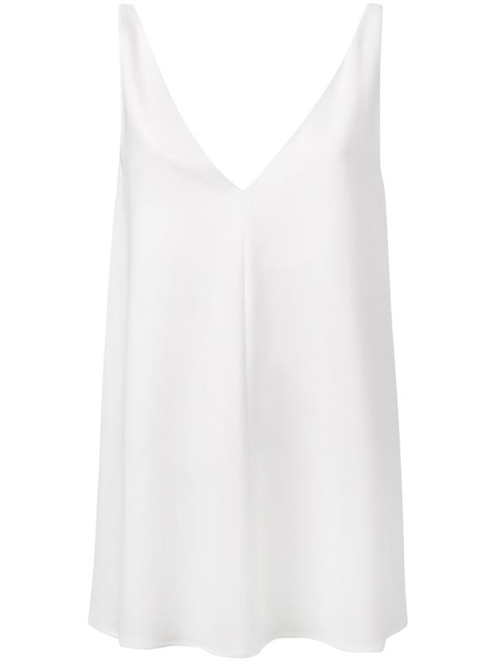 Stella Mccartney - 'sutton' Tank Top - Women - Spandex/elastane/acetate/viscose - 40, White, Spandex/elastane/acetate/viscose