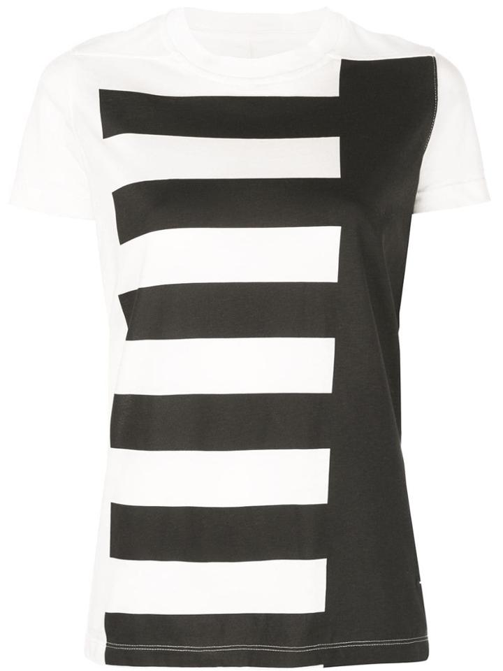 Rick Owens Drkshdw Printed T-shirt - Black