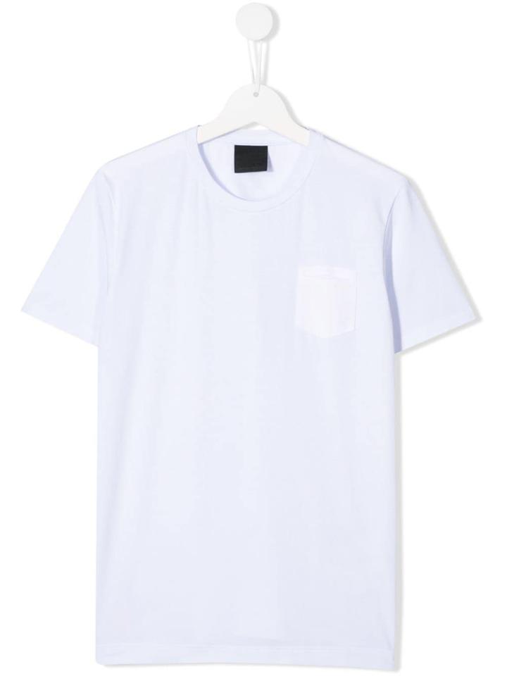 Rrd Kids Chest Pocket T-shirt - White