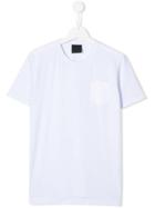 Rrd Kids Chest Pocket T-shirt - White