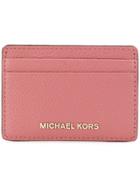 Michael Michael Kors Logo Plaque Card Holder - Pink