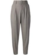Isabel Marant High Rise Tailored Trousers - White
