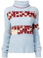 Calvin Klein 205w39nyc Embroidered Jumper - Blue