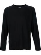321 Long-sleeved Sweatshirt, Men's, Size: Small, Black, Cotton