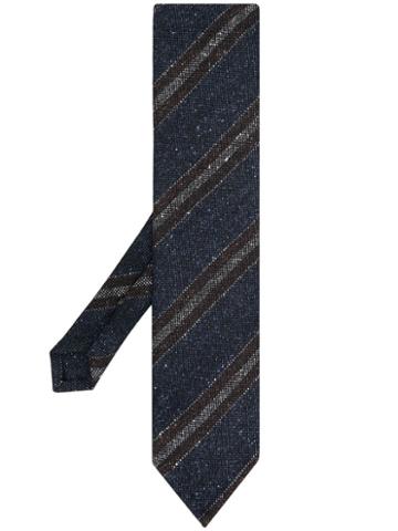 Eton Stripe Tie - Blue