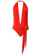 Lisa Marie Fernandez Riri Swimsuit, Women's, Size: Ii, Red, Nylon/spandex/elastane