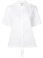 Semicouture Drawstring Shirt - White