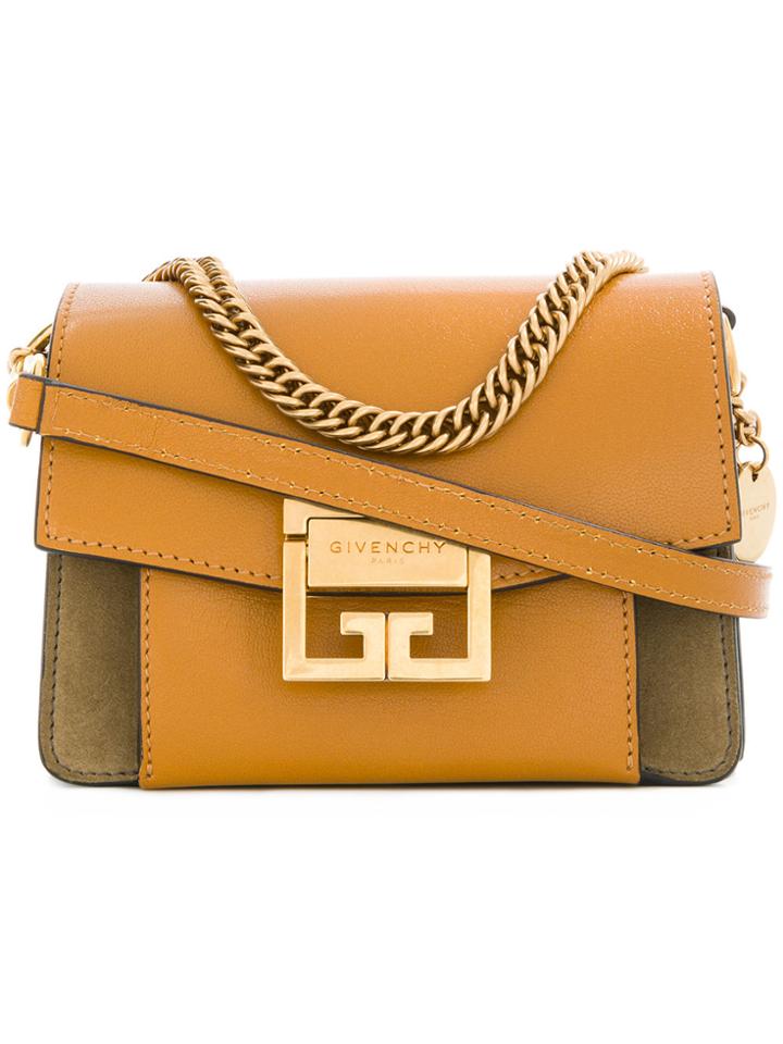 Givenchy Nano Gv3 Bag - Yellow & Orange