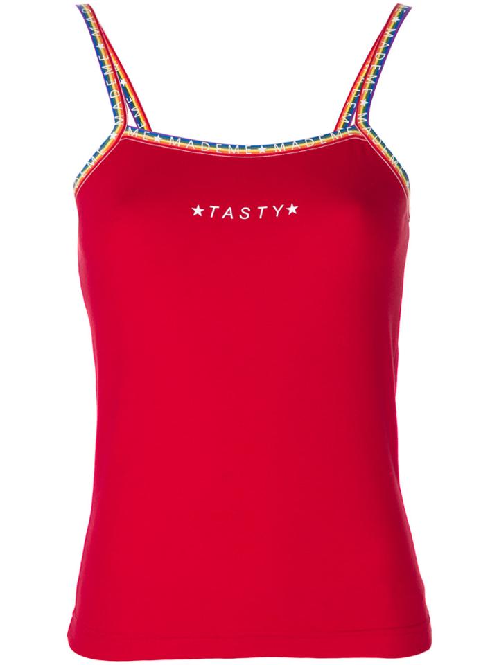 Mademe Tasty Printed Top - Red