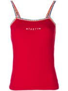 Mademe Tasty Printed Top - Red