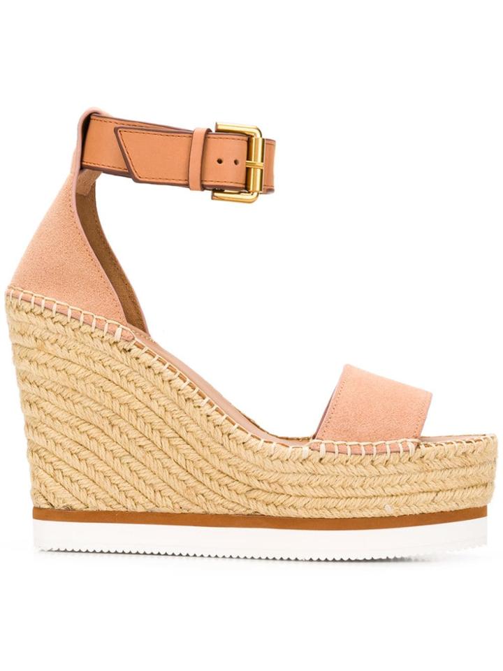 See By Chloé Glyn Wedge Espadrille - Neutrals