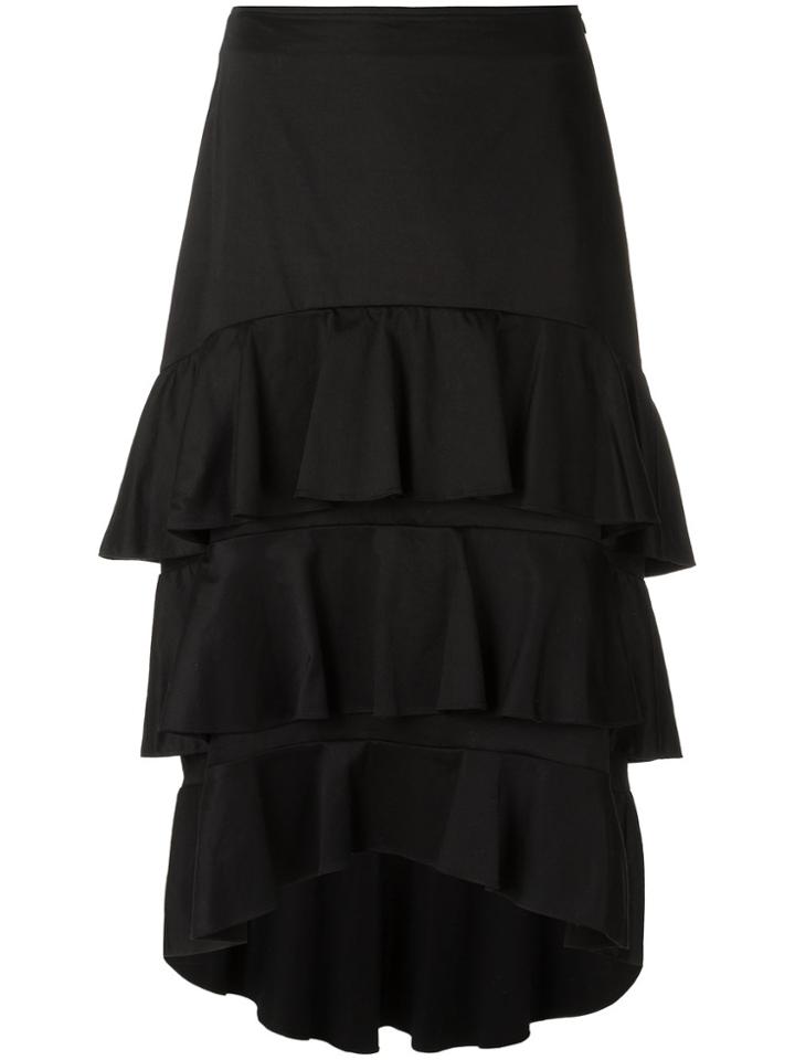 Olympiah Ruffled Midi Skirt - Unavailable