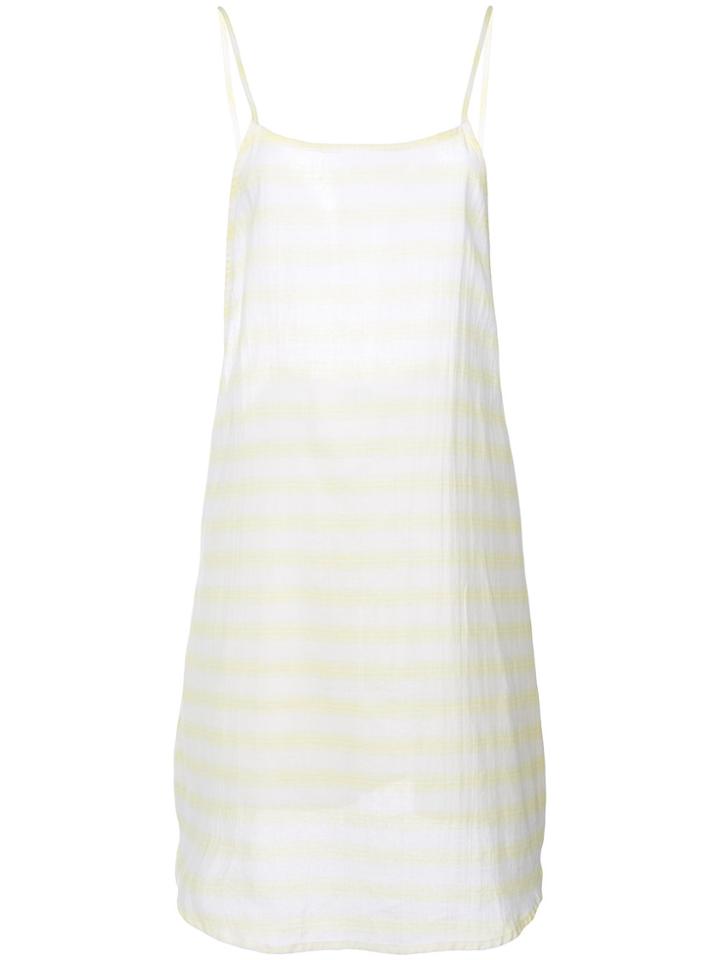Onia Sasha Printed Dress - Yellow & Orange
