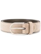 Canali Suede Belt - Neutrals