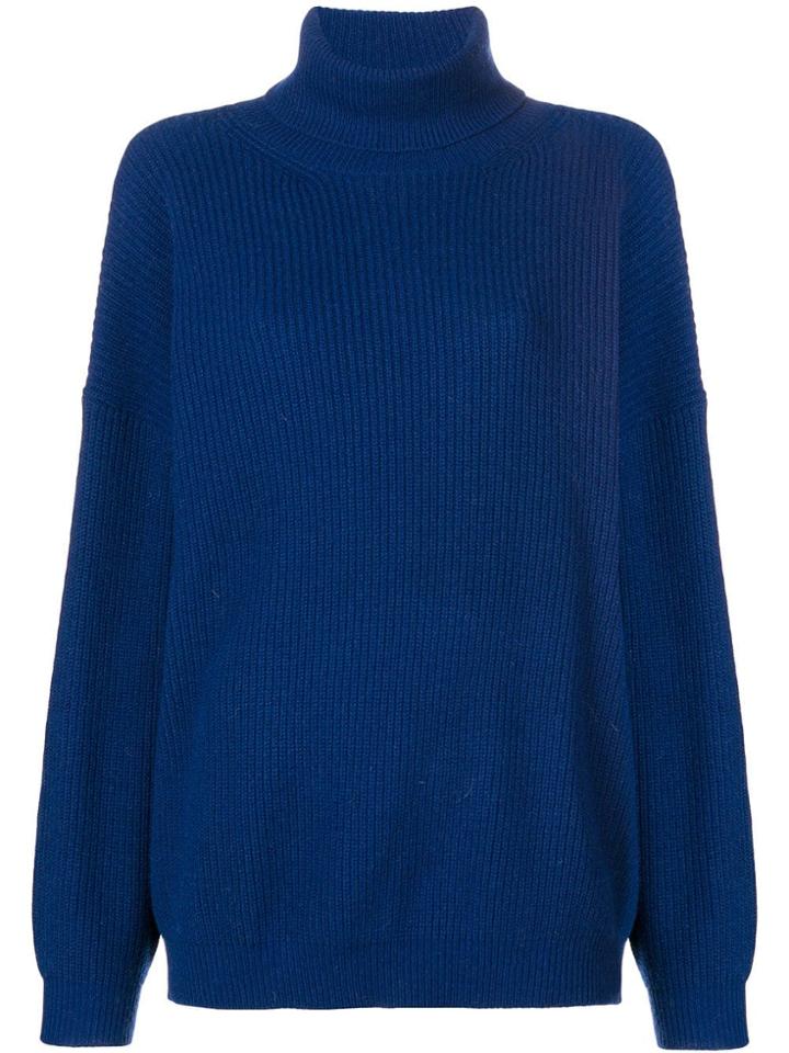 Bellerose Roll Neck Jumper - Blue