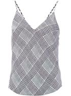 Fleur Du Mal Luxi Cami Tank Top - Black