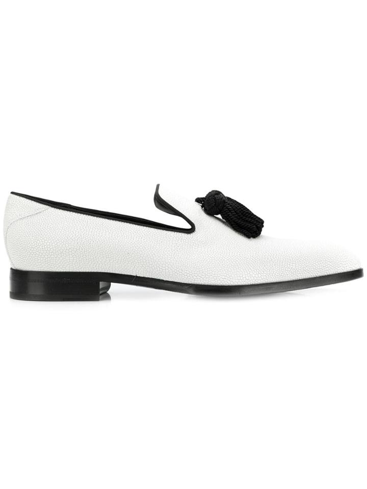 Jimmy Choo Foxley Loafers - White