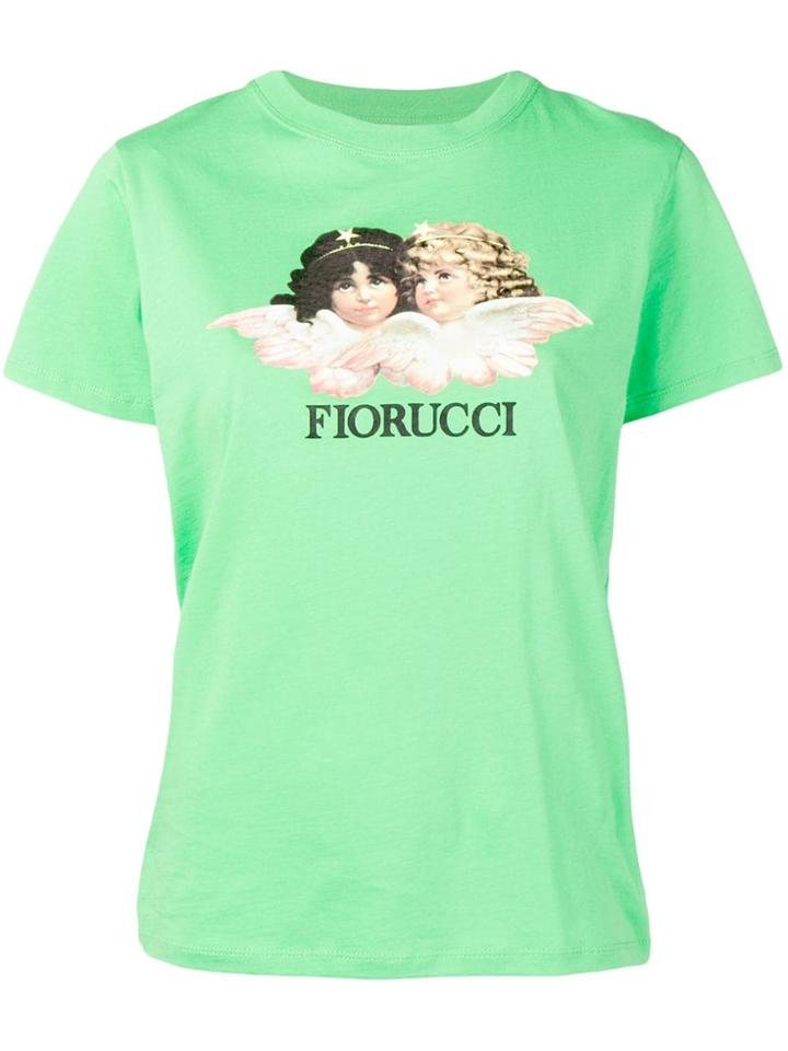 Fiorucci Angels Logo T-shirt - Green