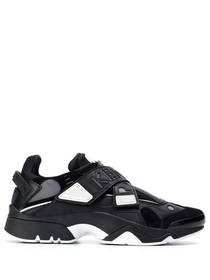 Kenzo Sonic Velcro Sneakers - Black
