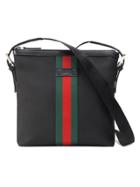 Gucci Web Techno Canvas Small Messenger Bag - Black