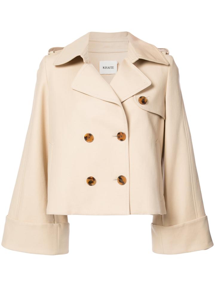 Khaite Bianca Jacket - Brown