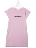 Andorine Summerholic T-shirt Dress - Pink