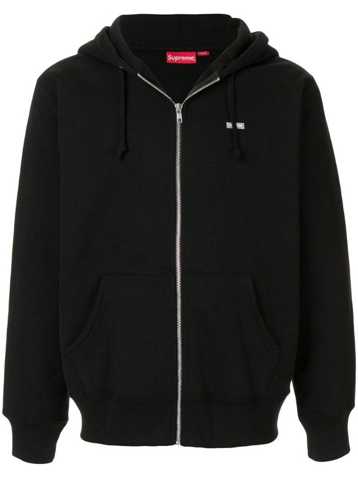 Supreme Chest Print Jacket - Black