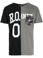 Roar Colour Block T-shirt - Black