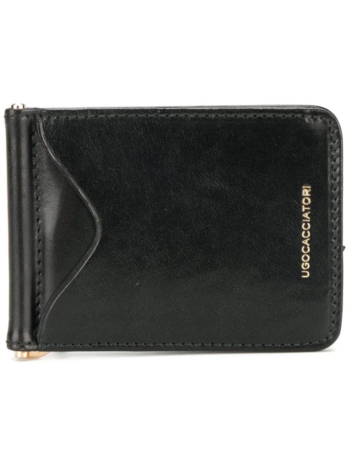 Ugo Cacciatori Clip Card Holder - Black