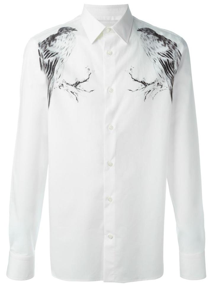 Alexander Mcqueen Hawk Print Shirt
