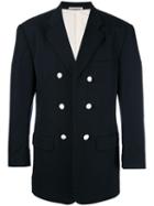 Comme Des Garçons Pre-owned Double Breasted Blazer - Blue
