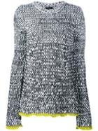 Joseph Marl Knitted Jumper, Women's, Size: Xs, Black, Cotton/polyamide
