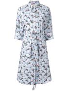 Marni Printed Shirt Dress - White