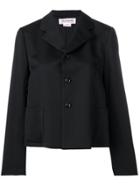 Comme Des Garçons Girl Short Tailored Blazer - Black