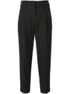 3.1 Phillip Lim Cropped Tailored Trousers, Women's, Size: 6, Black, Wool