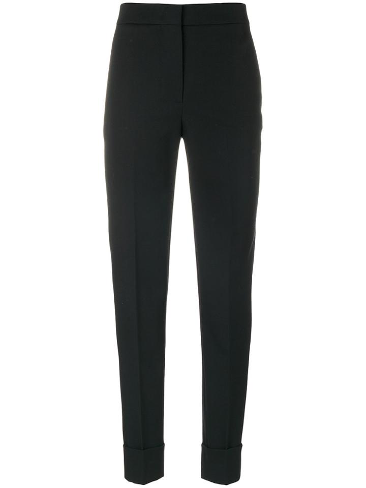 Cédric Charlier High Waisted Trousers - Black