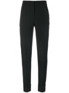 Cédric Charlier High Waisted Trousers - Black
