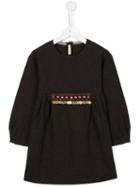 Babe And Tess Embellished Waist Dress, Girl's, Size: 8 Yrs, Brown