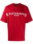 Mastermind World Printed Logo T-shirt - Red
