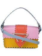 Sara Battaglia Colour Block Mini Bag - Multicolour