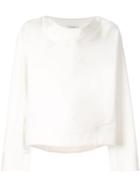 Lemaire Boxy-fit Sweatshirt - White