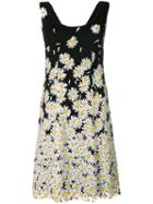 Moschino Pre-owned Cheap And Chic Daisy Print Dress - Black